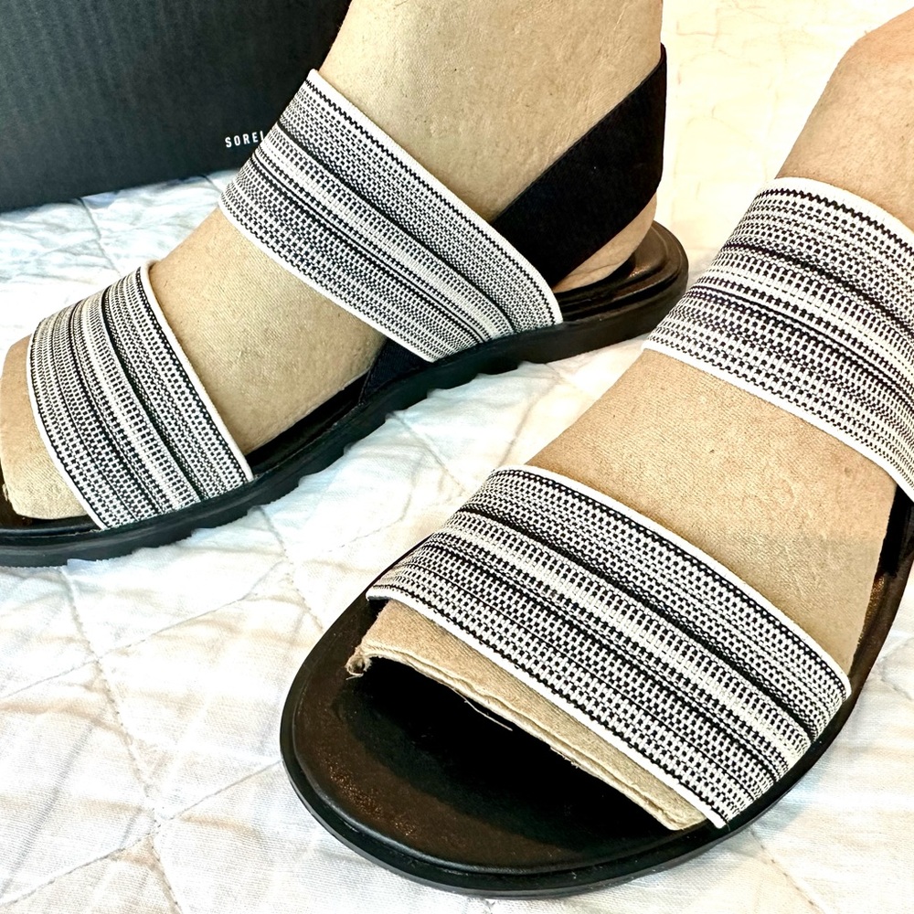 Sz 7 Sorel Ella Two Strap Sandal
